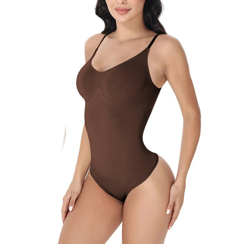 High Elastic Bodysuit for Women Tummy Control Shapewear