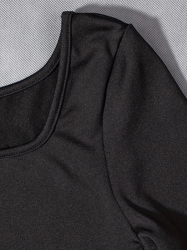 Short Sleeve Solid Skinny Bodycon Jumpsuits