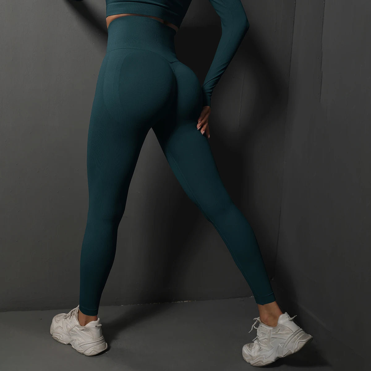 Seamless High Waist Booty Lifting Gym Leggings