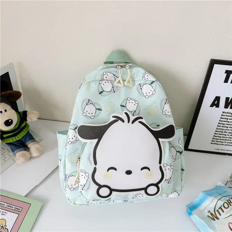 Sanrioed Anime Hello Kitty Cinnamoroll My Melody Kuromi Cute Kid Backpack