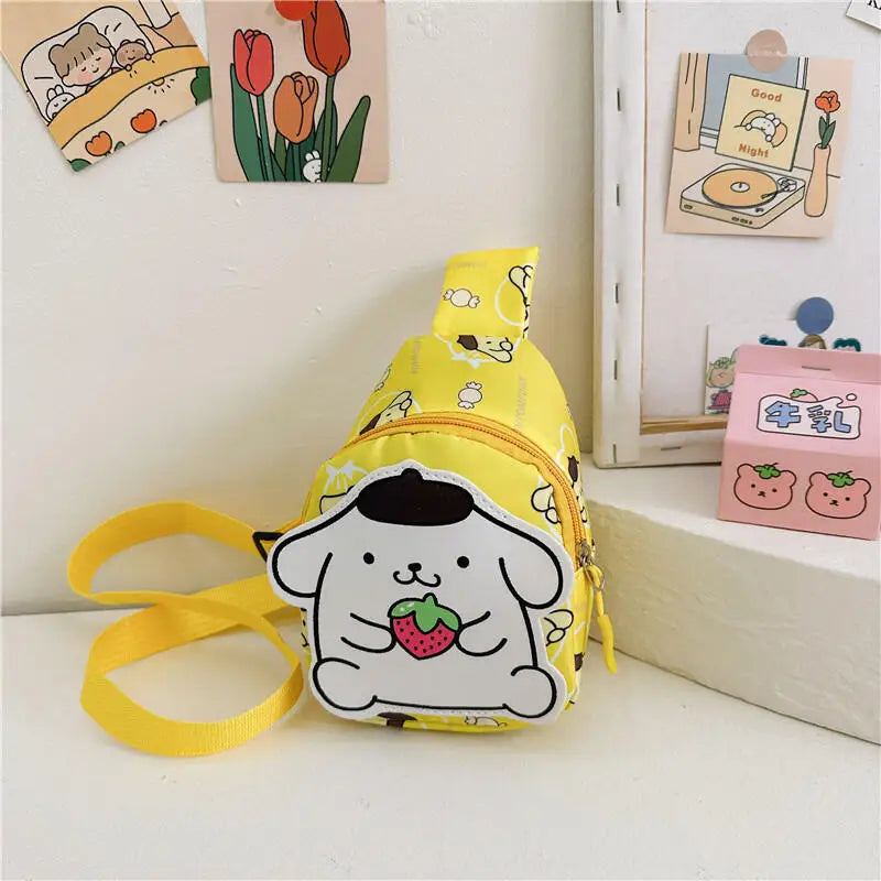 Kawaii Sanrio Hello Kitty Chest Bag Crossbody Bags