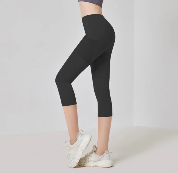 High Waist Quick-Dry Pockets Leggings
