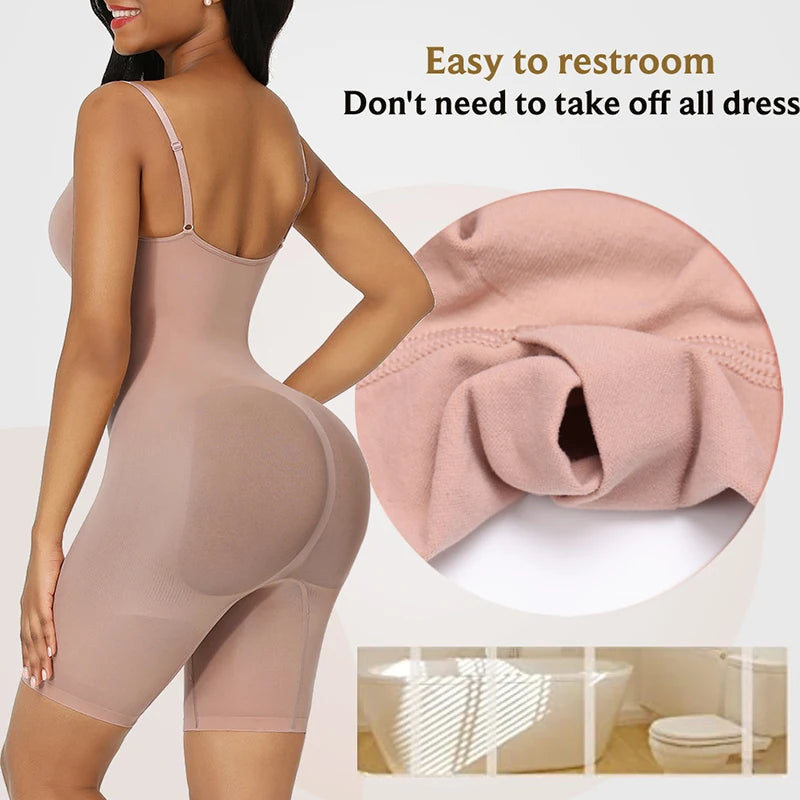 Seamless Bodysuit Compression & Butt Lifter Body Shaper