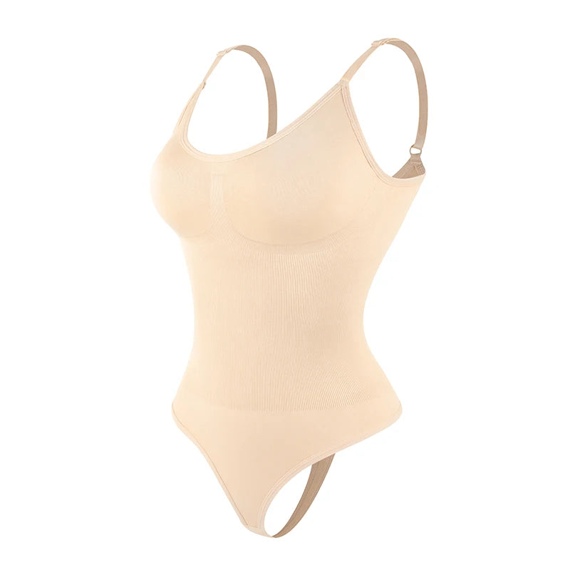 Smoothing Shapewear Bodysuit Thong