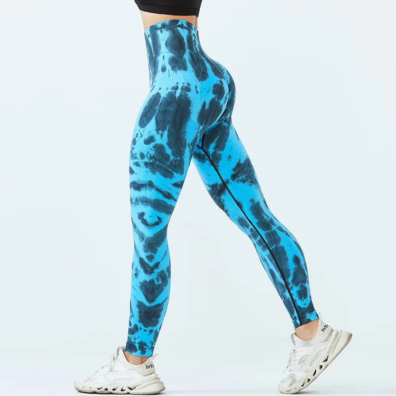 Tie Dye Yoga Pants Gym Leggings