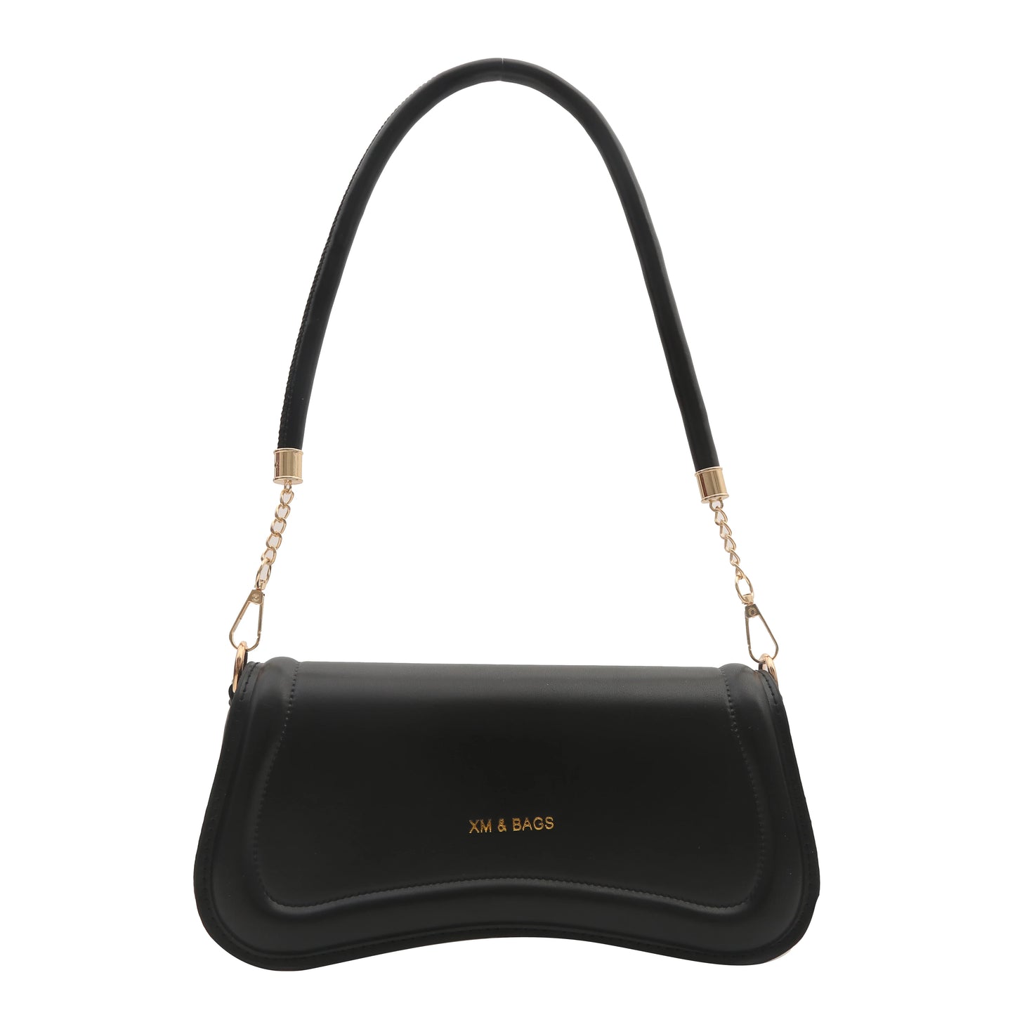 Solid Color Small Top-handle Underarm Bags