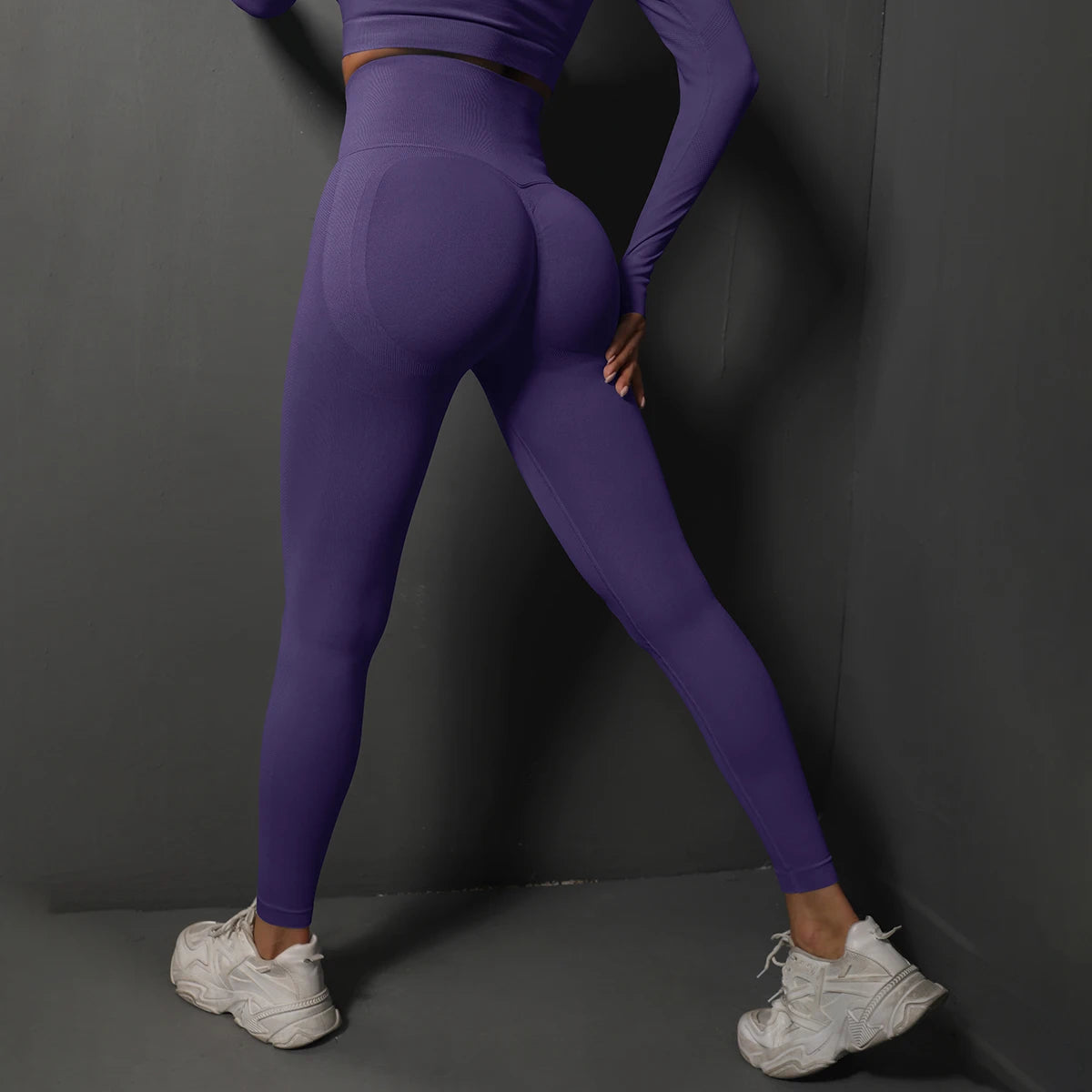 Seamless High Waist Booty Lifting Gym Leggings