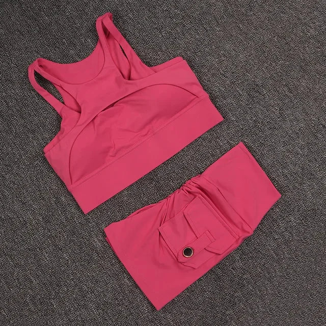 Fitness Shorts Yoga Sets