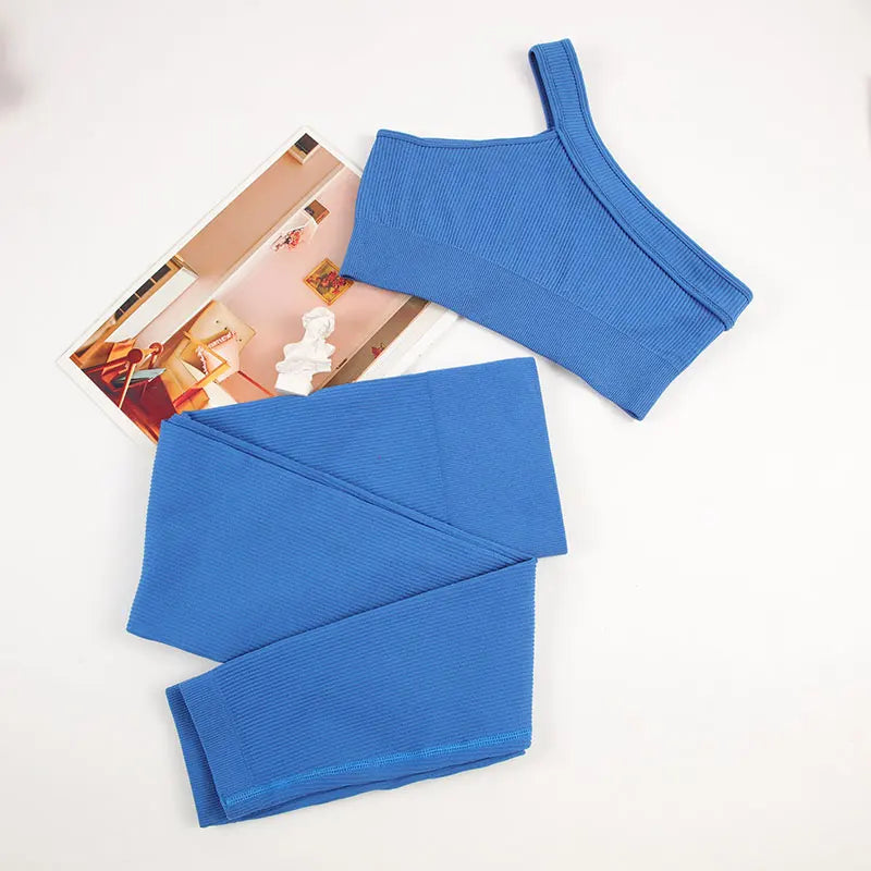 Running Bra without Pad with Workout Leggings