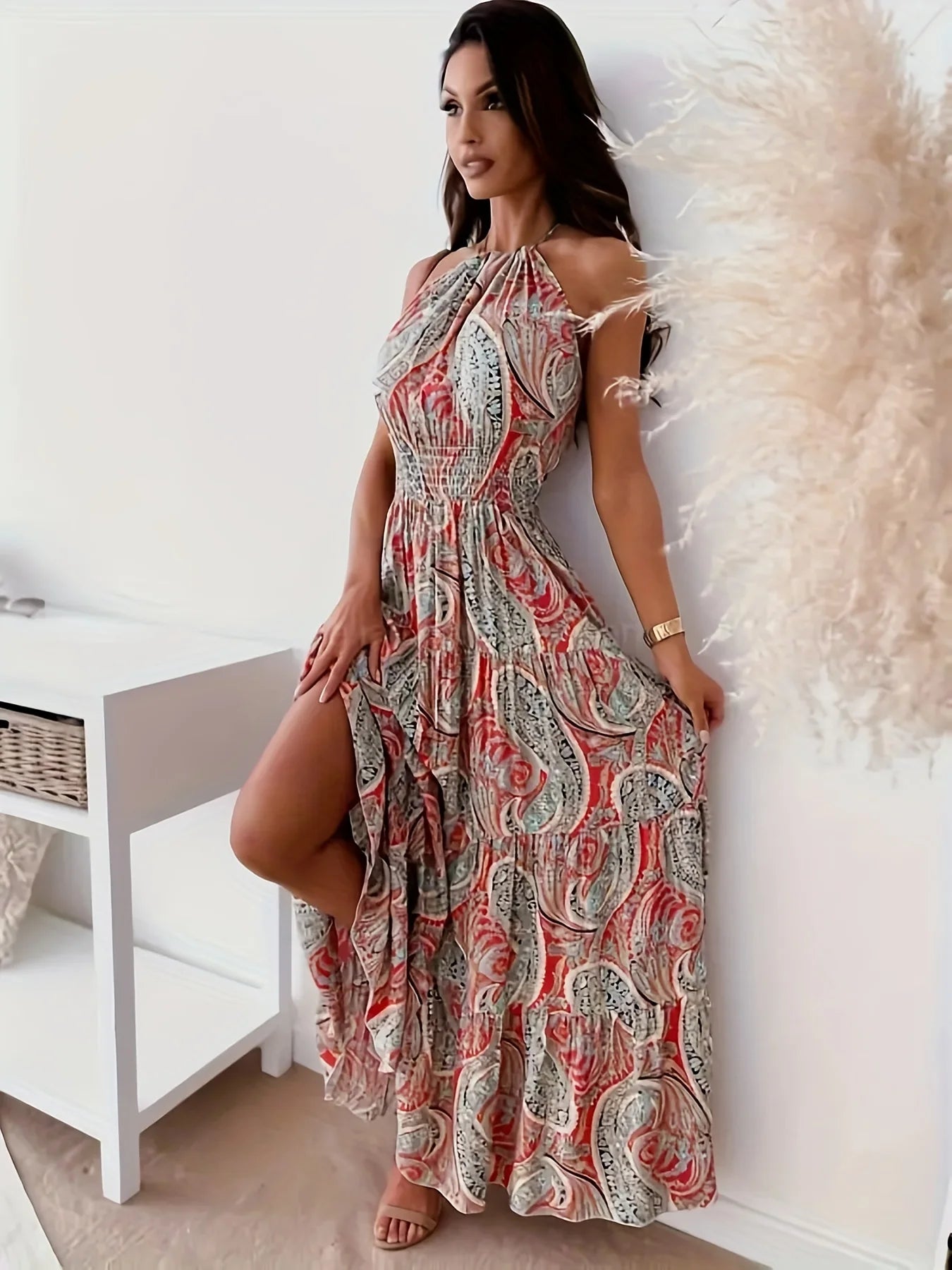 Loose Summer Beach Women’s Long Dress