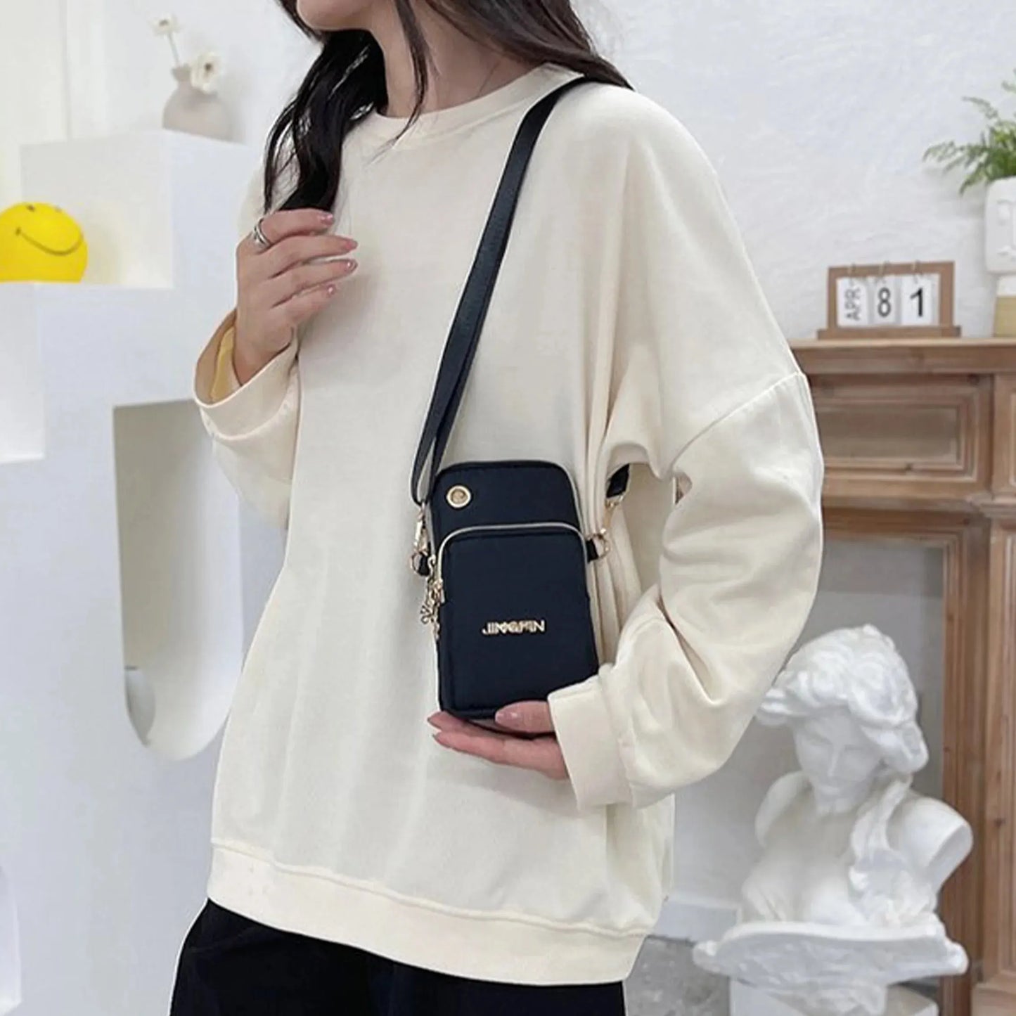 Fashionable and Convenient Waterproof  Zipper Mini Bag