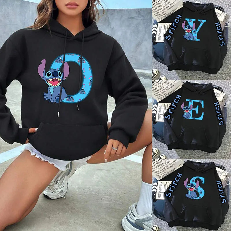 Cute Kawaii Disney Lilo & Stitch Lucky Hoodie