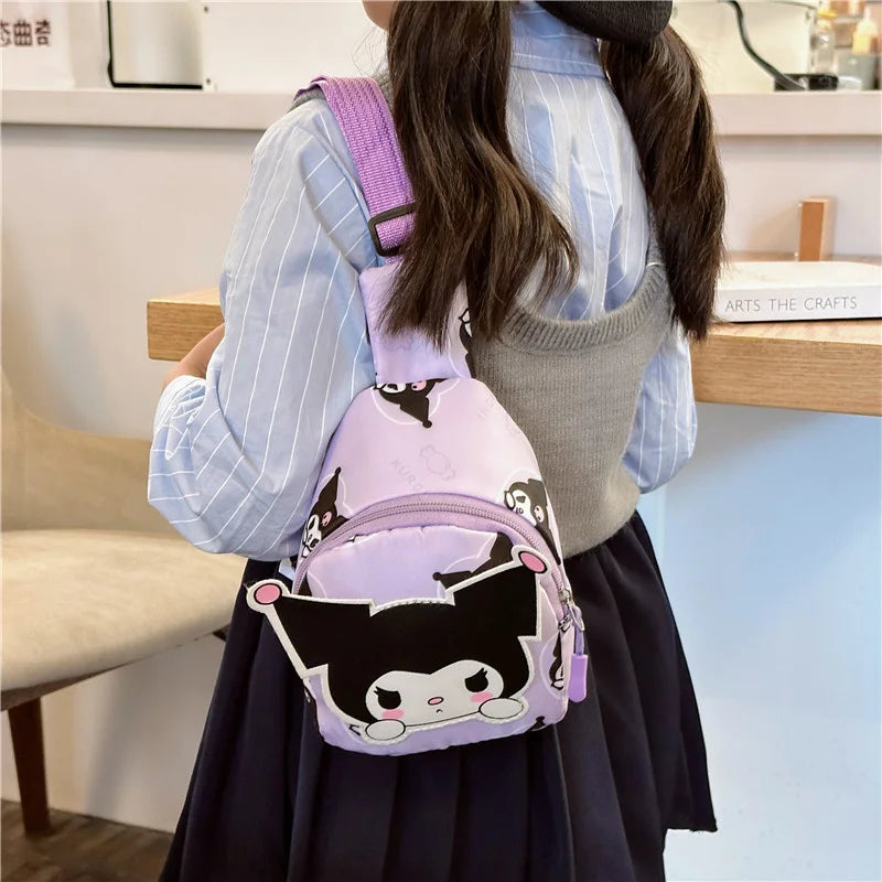 Kawaii Sanrio Hello Kitty Chest Bag Crossbody Bags