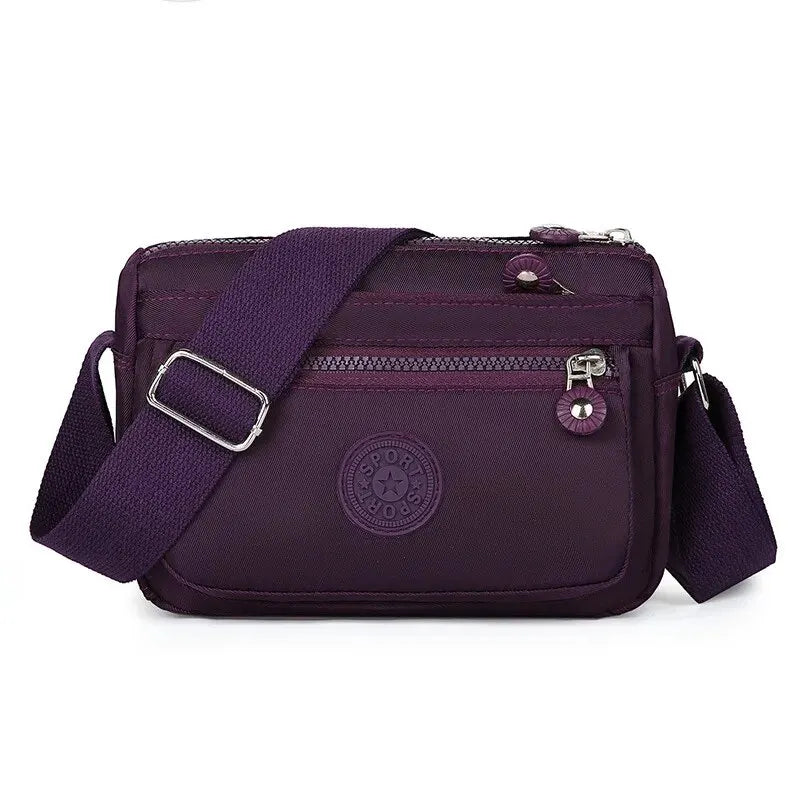 Nylon Oblique Ladies Cross-bag